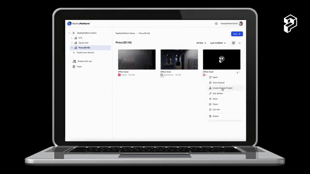 RealityPlatform short preview animation by Prevu3D